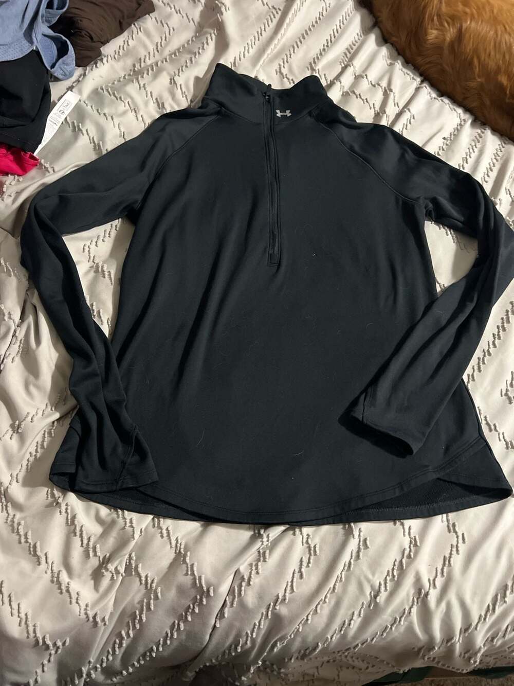 Under Armour Women's Qualifier ColdGear Half Zip Running Top
